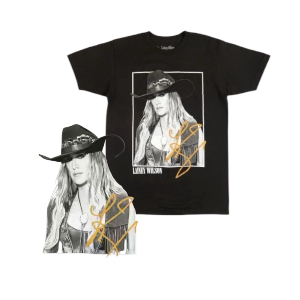 Lainey Wilson Signature Black Graphic Tee